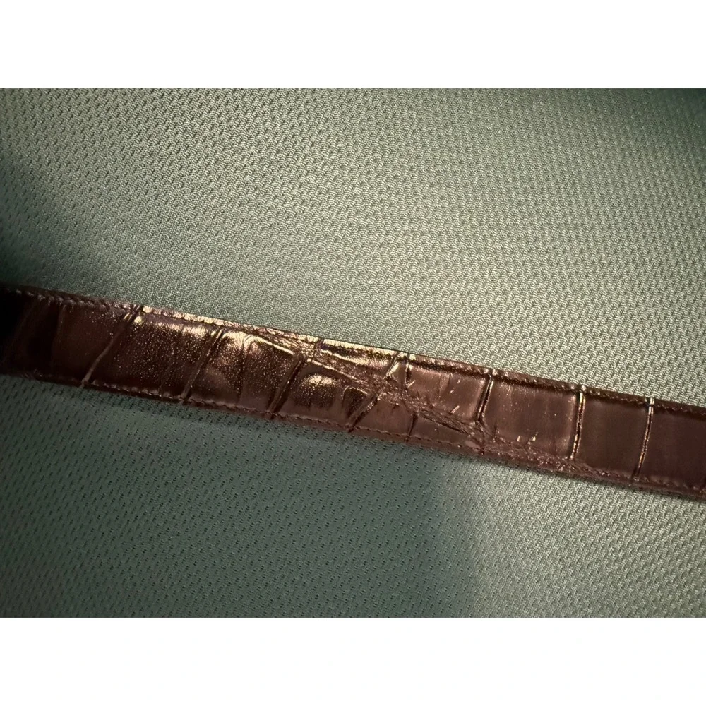 Genuine Leather Belt Size 40 Crafted With‎ Pride In USA Black Extra Holes